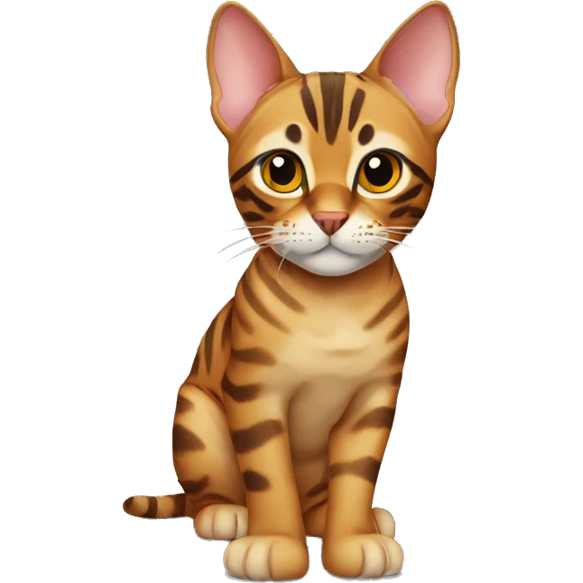 Bengal cat emoji