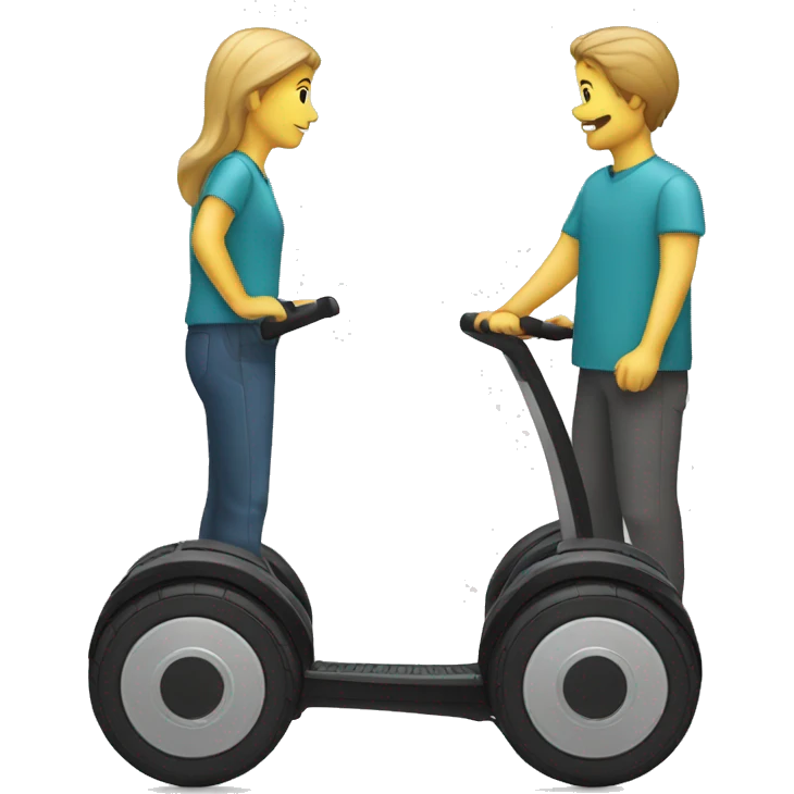 groupe en segway emoji