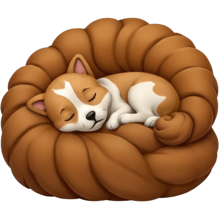 dog sleeping emoji