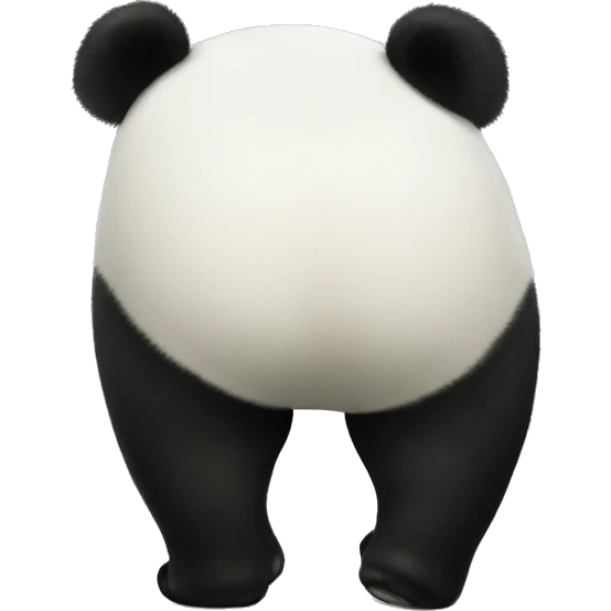 panda butt emoji