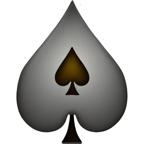 Ace of spade emoji