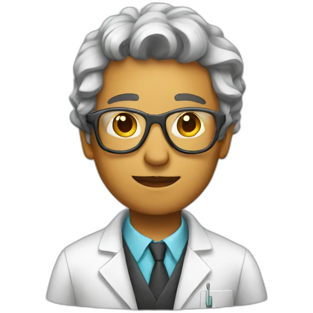 scientist cool emoji