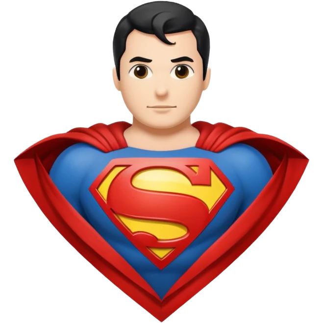Logo of superman emoji