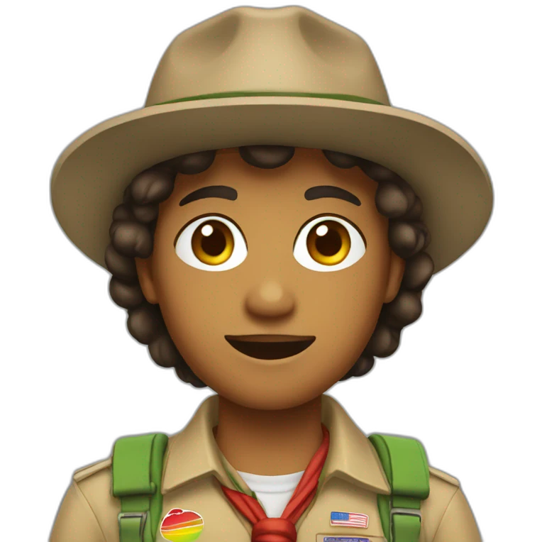 Scout lgbt emoji
