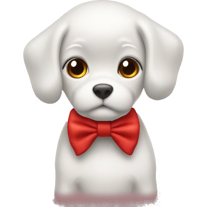 Red bow emoji