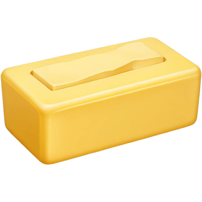 a butter block emoji