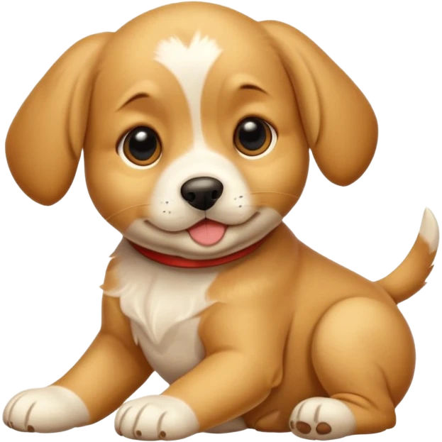 Puppy working emoji