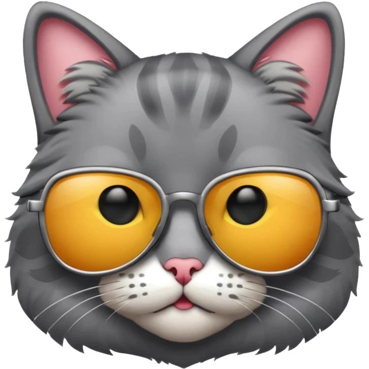 Cat wearing sunglasses emoji