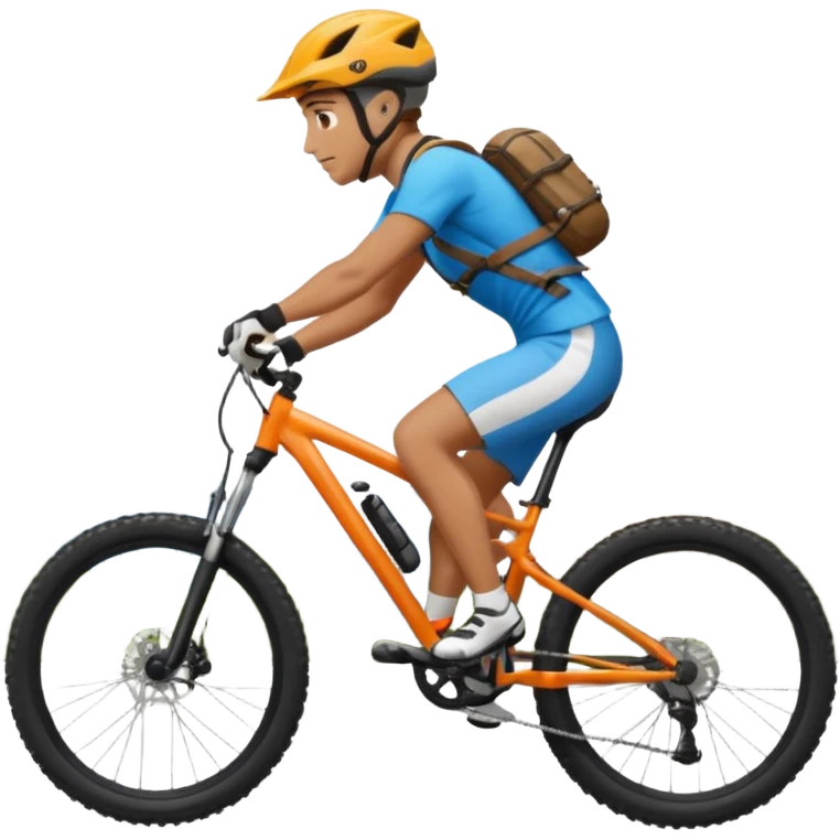 montaña ciclismo emoji