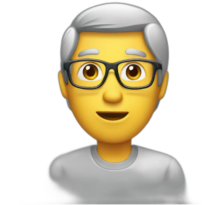 a person talking on an iphone emoji