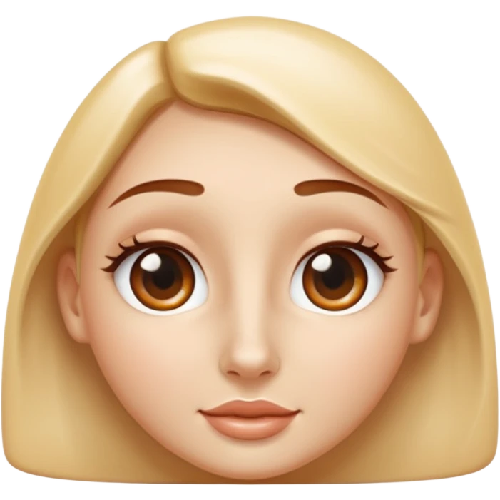 nose emoji with strong glossy highlights, bright shine on the top and sides, polished 3D look, smooth shading, simple rounded shape, high emphasis

 emoji