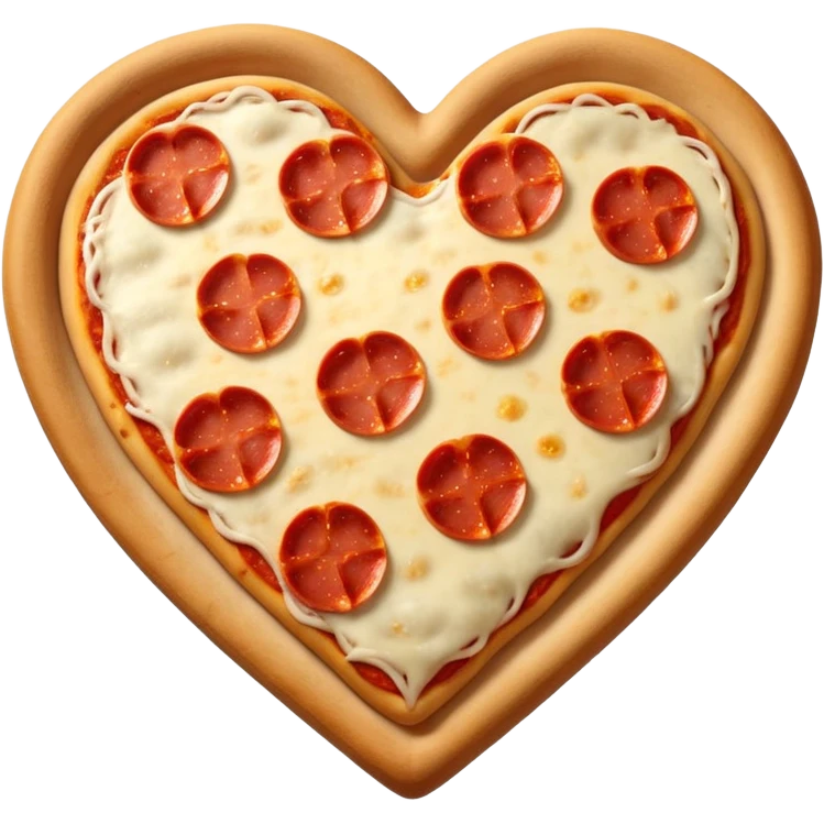 Pizza heart emoji