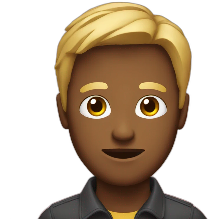persona señalando emoji