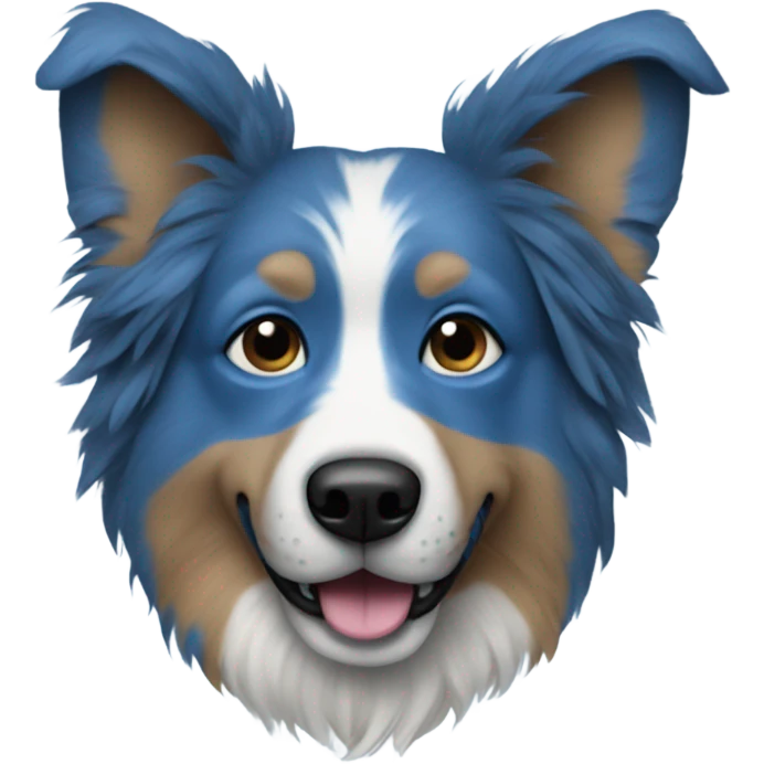 dog blue emoji