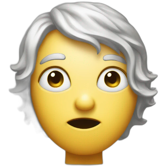 curious with question mark emoji
