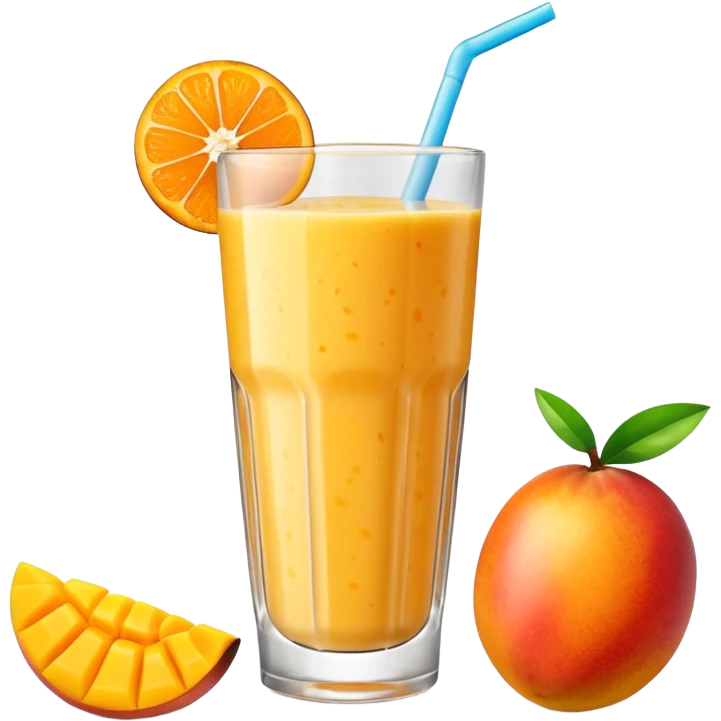 mango Smoothie emoji