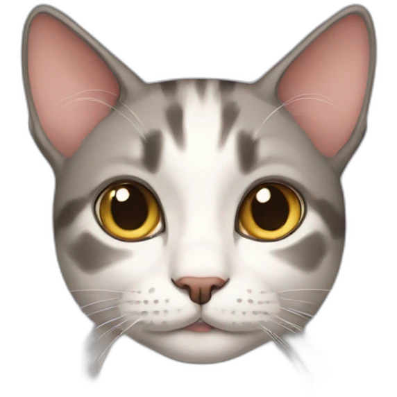 Transgender cat emoji