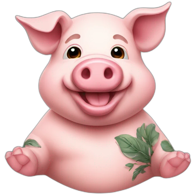 tattoo pig emoji