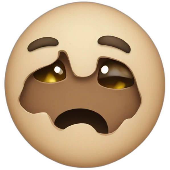 bored face emoji