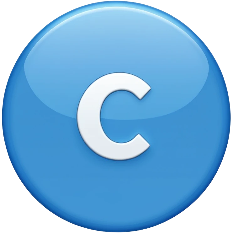 Blue circle Verification tick emoji