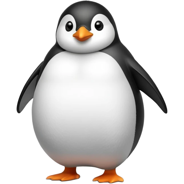 fat penguin  emoji