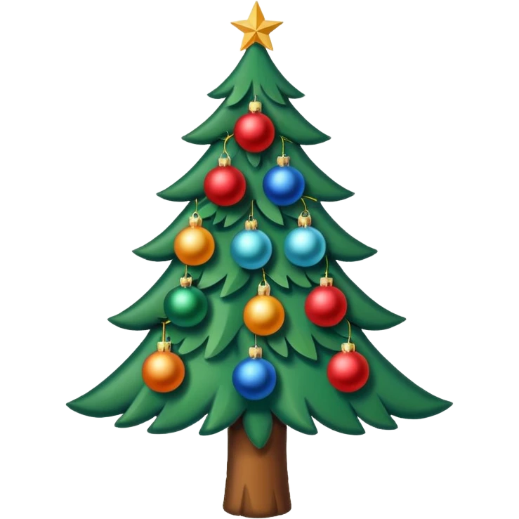 Ялинка на ній є кульки, на кожній з кульок по літері формується слово "LINKOS"
розмір 512х512 пікселів формат PNG emoji