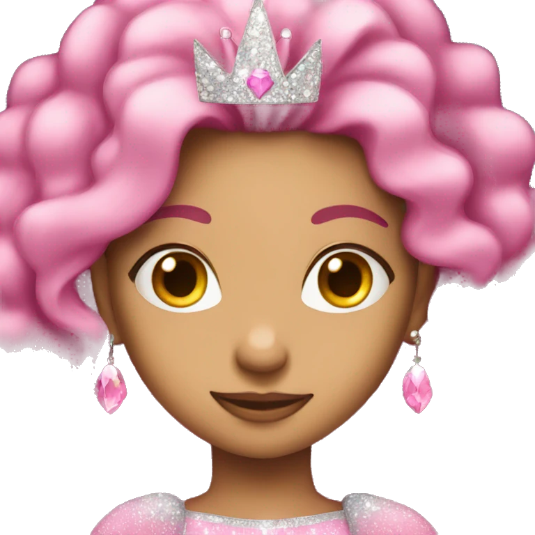 Pink Sparkle Princess emoji