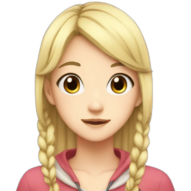 anime girl emoji