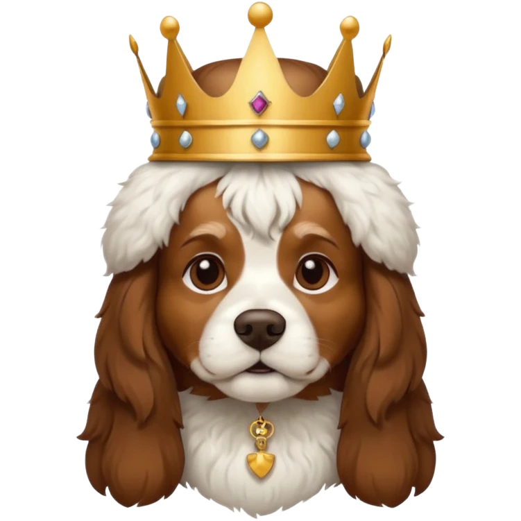 King charles Dog  emoji