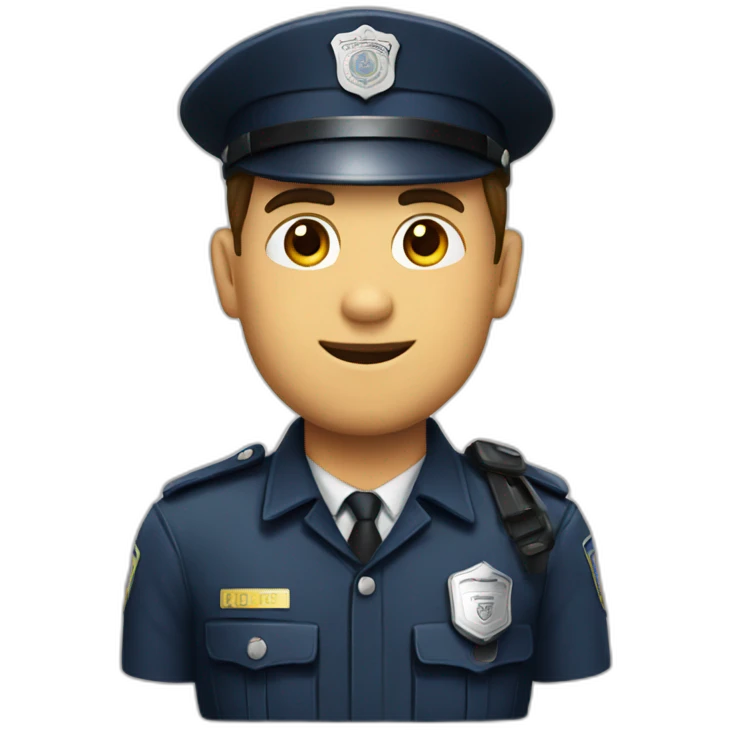 Policier emoji
