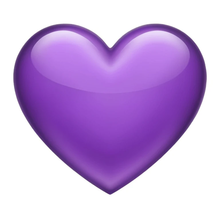 purple heart emoji
