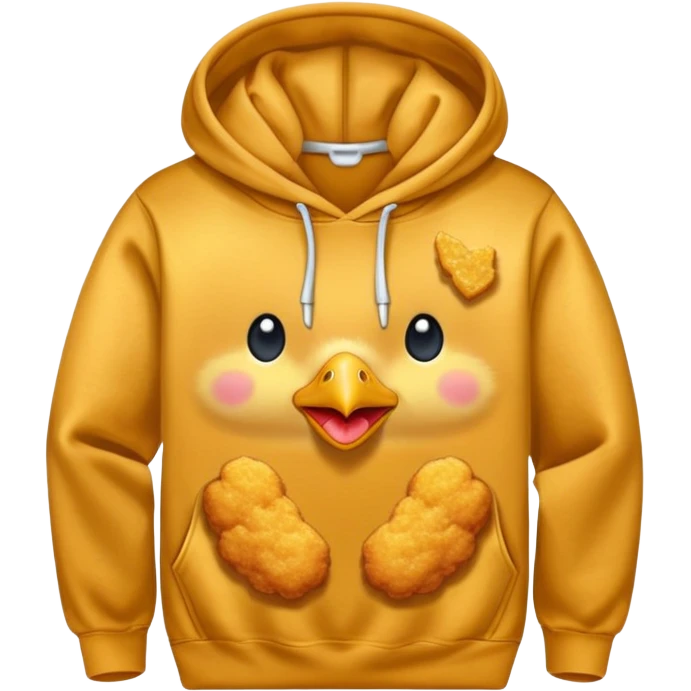 Chicken nugget hoodie  emoji