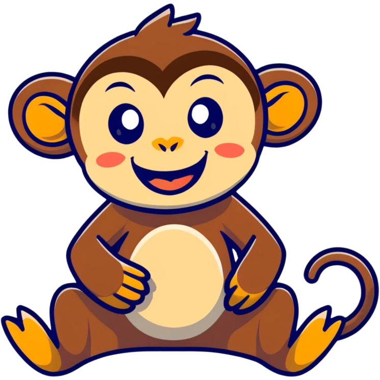 laughing monkey emoji