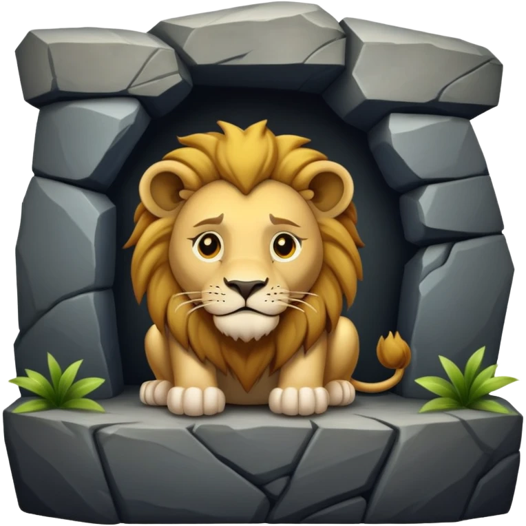 Lion den emoji