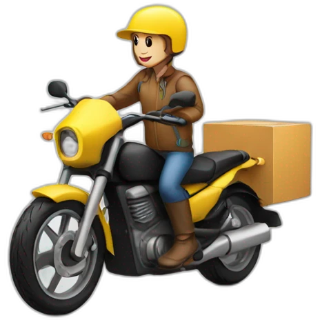 MOTO deliveRY emoji