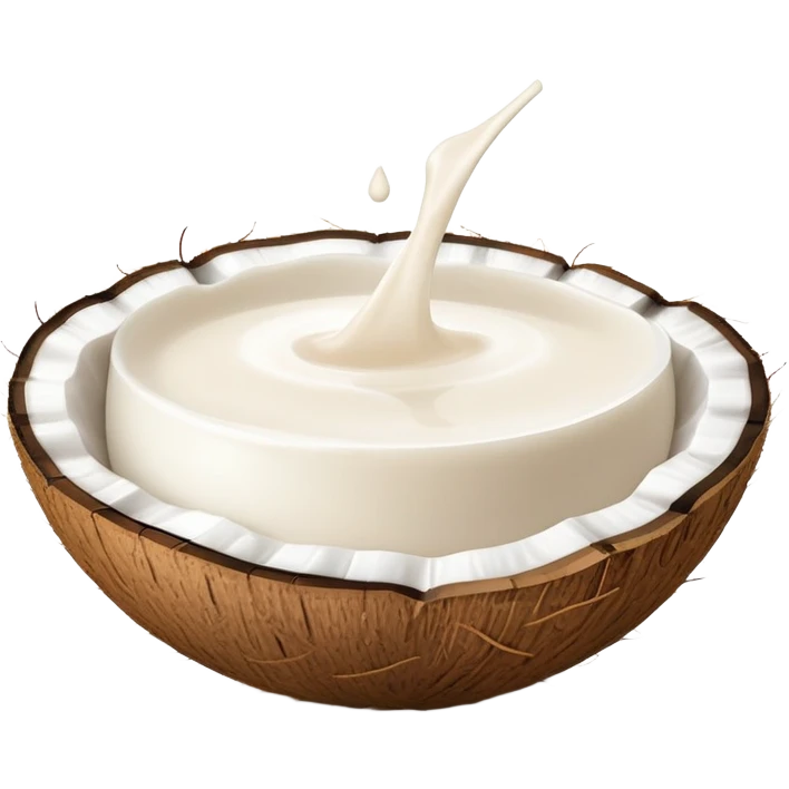 Coconut milk aesthetic  emoji