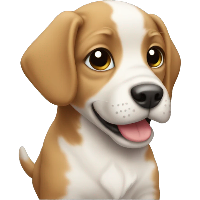 cute puppy emoji