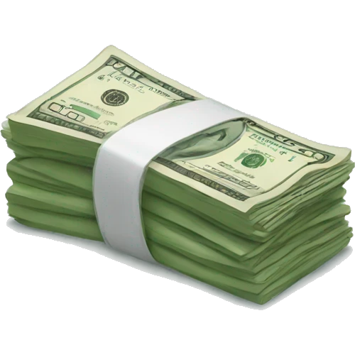 bundle of money emoji
