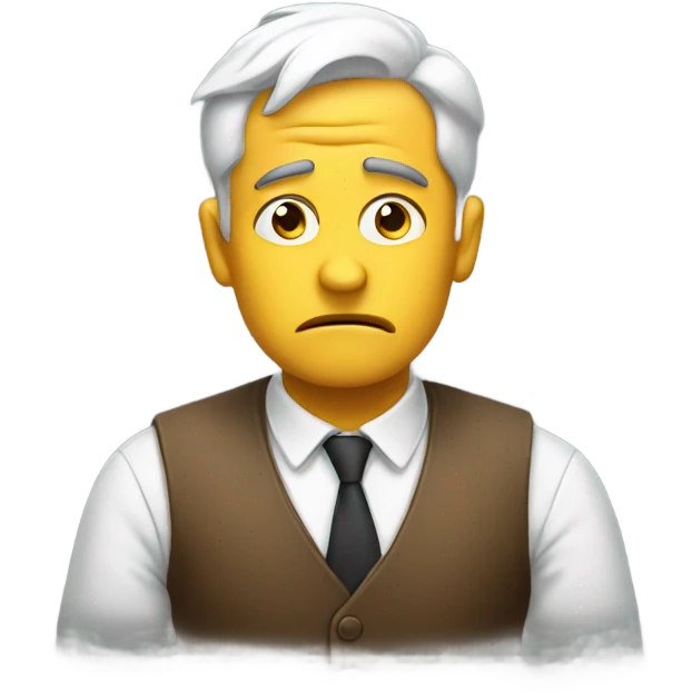 Emoji thinking hard emoji
