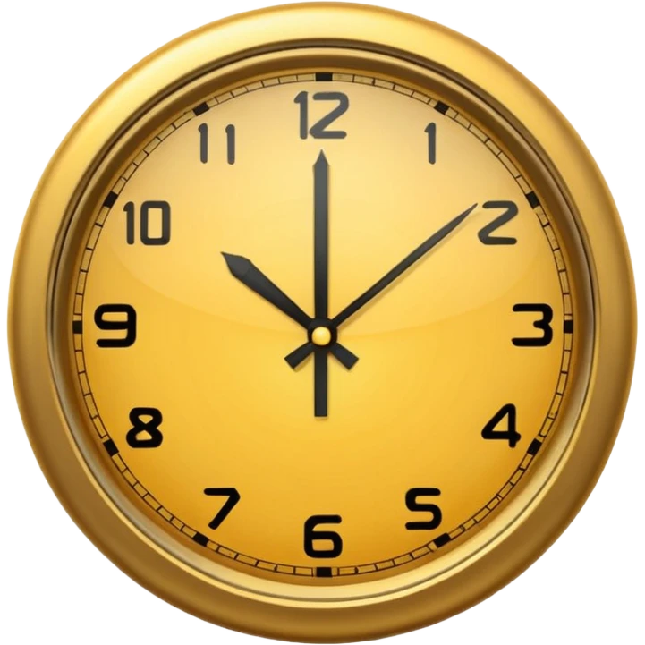clock with hands at 5pm, end of shift emoji emoji