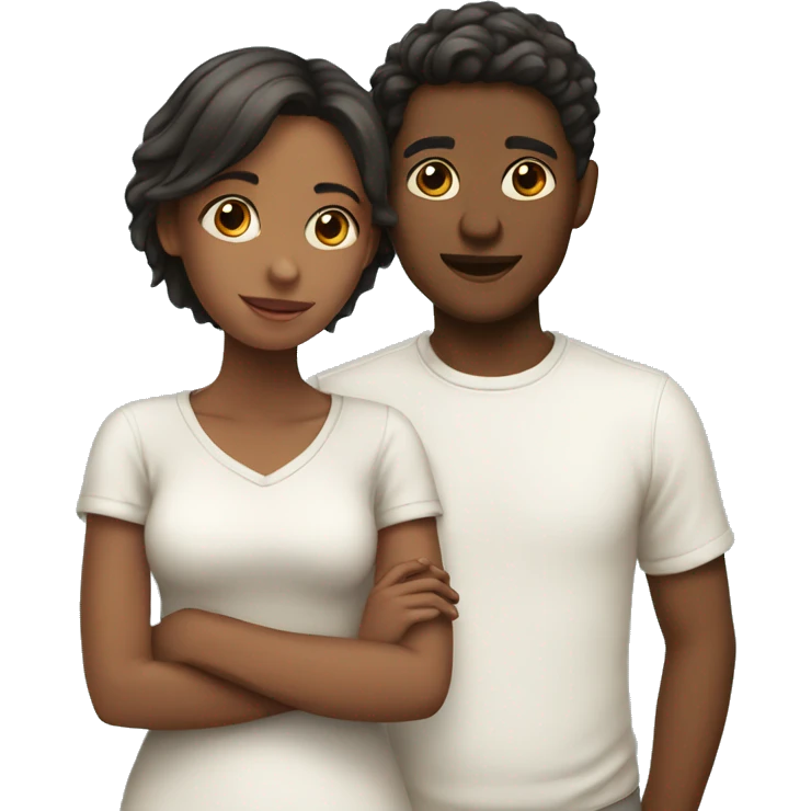 girl and boy in love emoji
