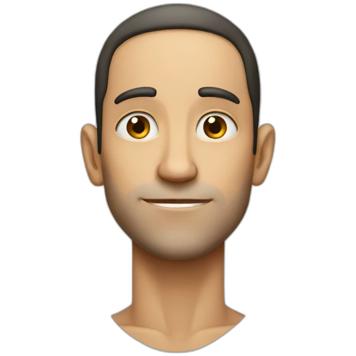 Dumb thin guy emoji