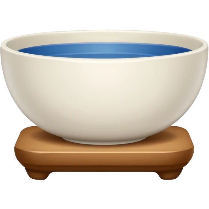 bowl on table  emoji