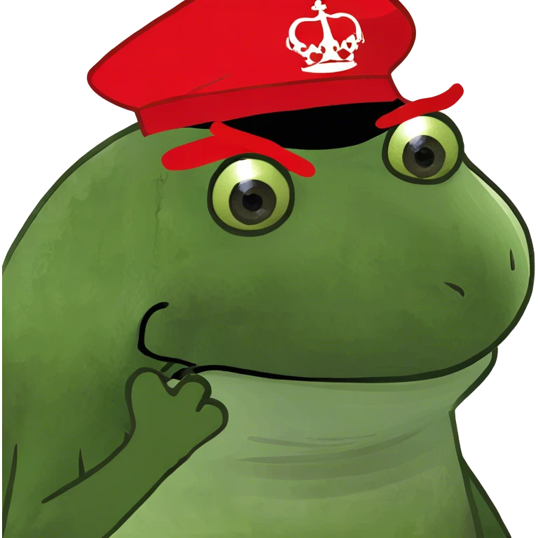 Red Maga hat emoji
