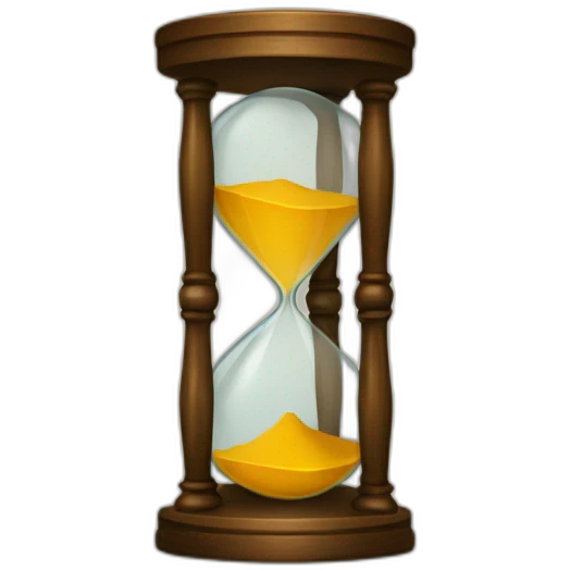 Hourglass emoji