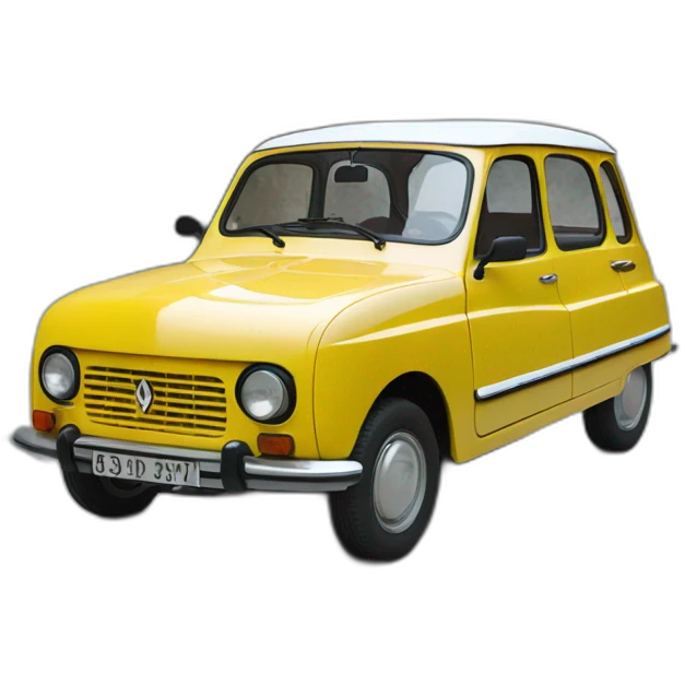 Renault 4L emoji