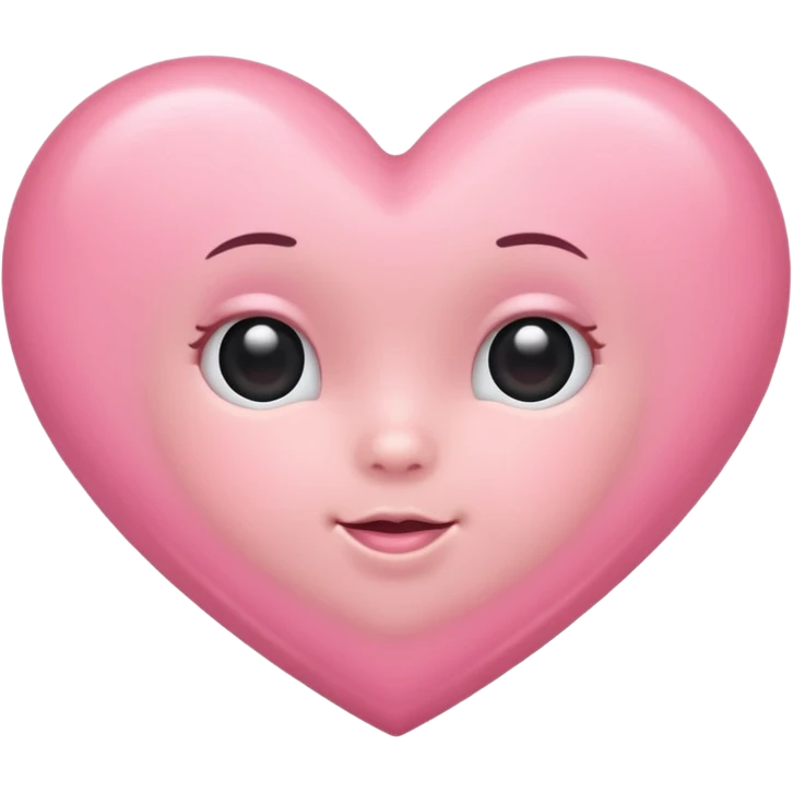 baby pink heart emoji emoji