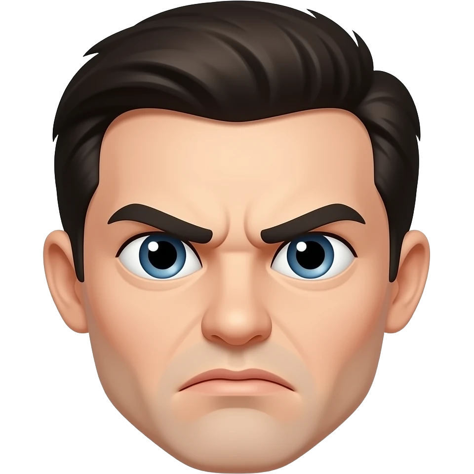 annoyed face emoji emoji