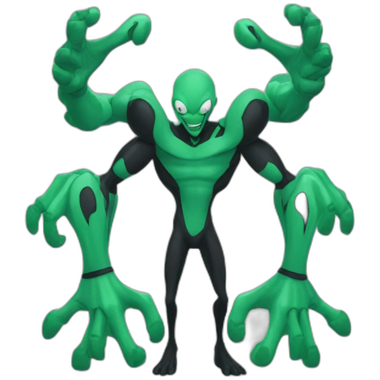 four arms alien from ben 10 emoji