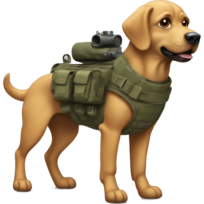 Dog special forces emoji